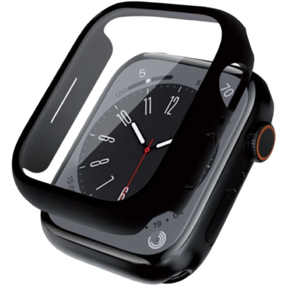 Θήκη Crong Hybrid Watch Case για Apple Watch 44mm - Black image 0