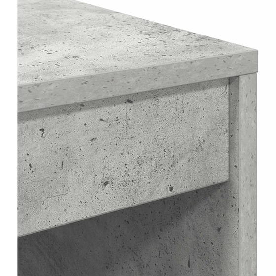 Γραφείο VidaXL 115,5x50x127 cm - Γκρι Σκυροδέματος (2 τεμ.) image 9