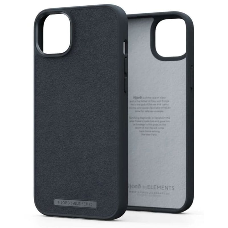 NJORD Θήκη Apple iPhone 14 Plus - Njord Suede Comfort - Black