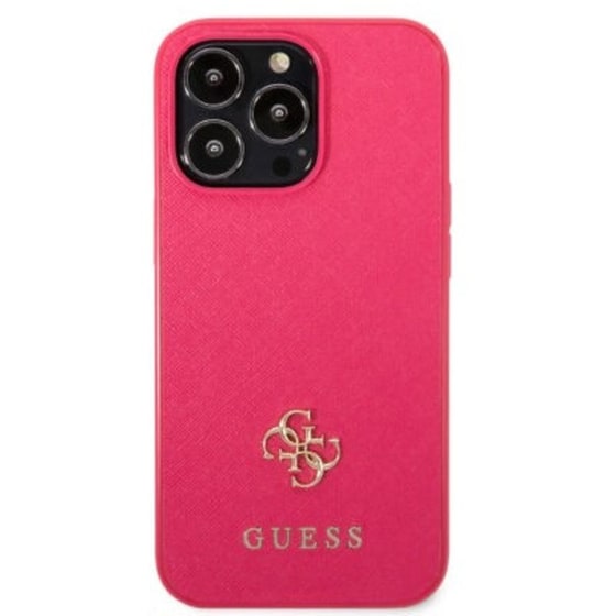 Θήκη Apple iPhone 13 Pro - Guess Small 4G Logo Collection - Φούξια image 2