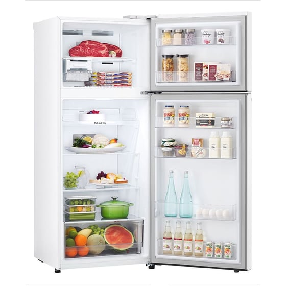 LG GTBV36SWGKD Total No Frost 395 Lt Λευκό Δίπορτο Ψυγείο image 6