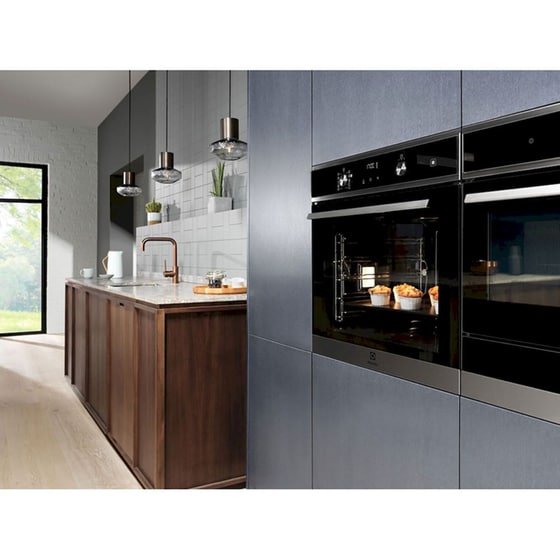 ELECTROLUX EOD3H50TX SteamBake 72 Lt Inox Εντοιχιζόμενος Φούρνος Άνω Πάγκου image 5