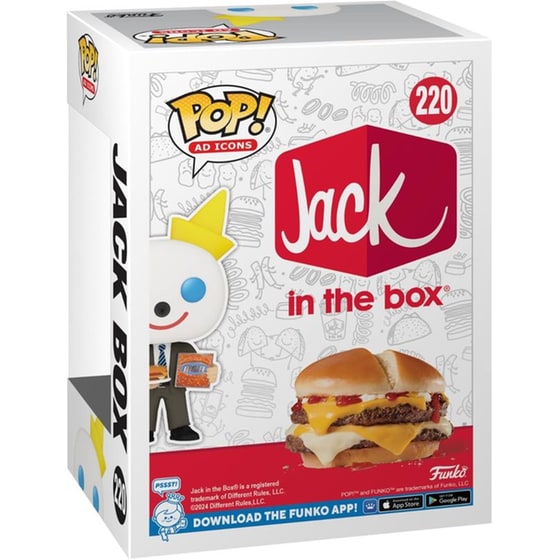 Funko Pop! Ad Icons Jack In The Box - Jack Box #220 image 2