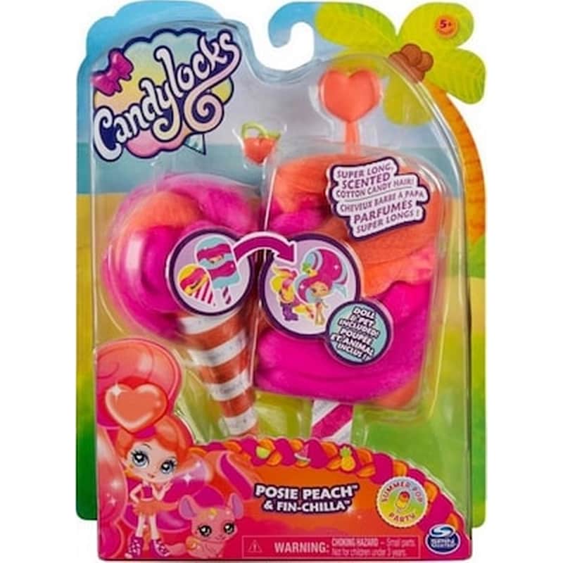 Spin Master Candylocks – Posie Peach And Fin-chilla (20123509)