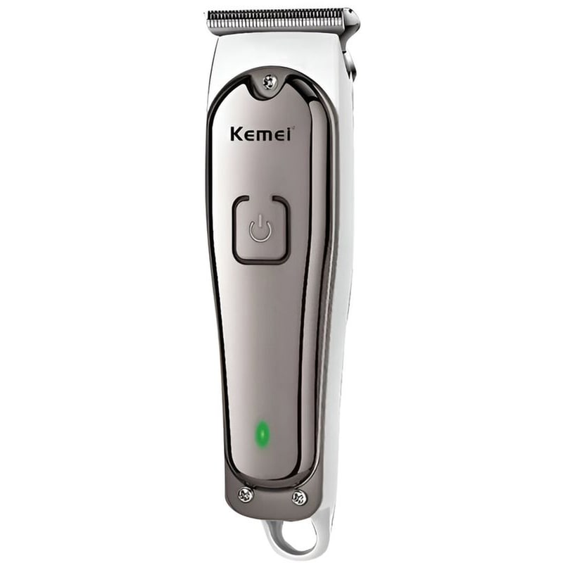 Κουρευτική Μηχανή Kemei KM-6335 - Ασημί/Γκρι