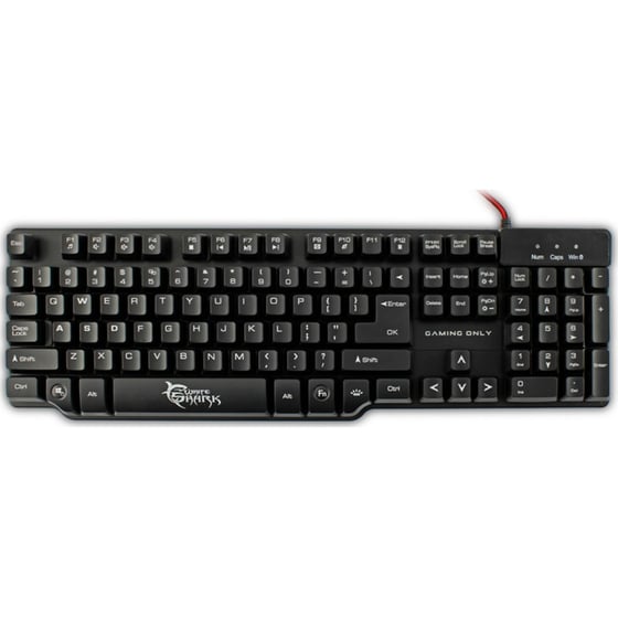 White Shark Samurai Mechanical Keyboard - Πληκτρολόγιο Gaming Μαύρο image 0