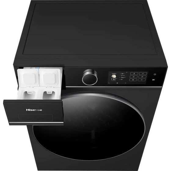 HISENSE WF5I1045BBQ 10.5 kg 1.400 Στροφές Μαύρο Πλυντήριο Ρούχων image 12