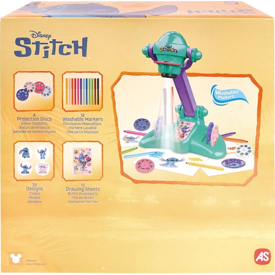 Παιχνιδολαμπάδα Προτζέκτορας Ζωγραφικής Stitch image 6