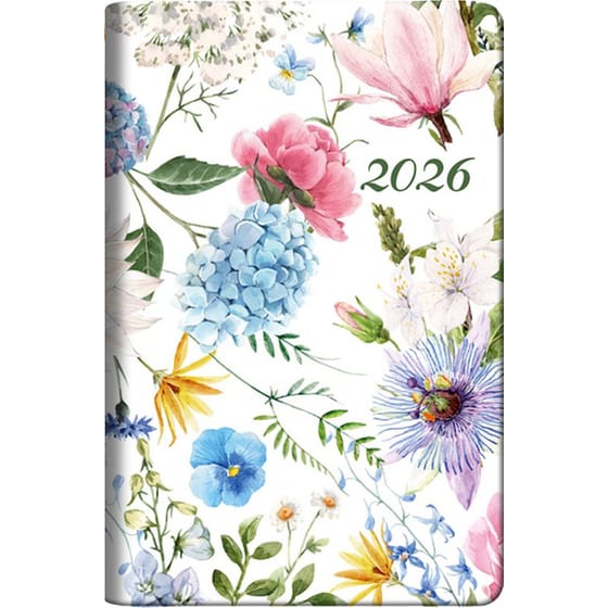 Ημερολόγιο Τσέπης/ Ατζέντα Διήμερο 2026 Θεοφύλακτος 12Μ Watercolor image 0