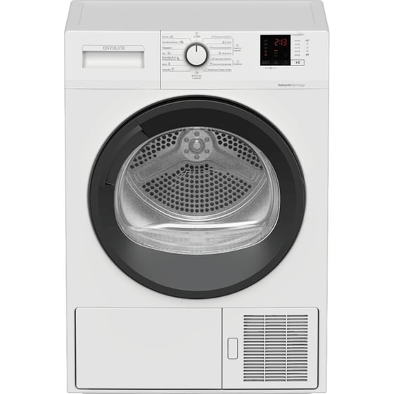 DAVOLINE DRWD 10 kg A++ Με Αντλία Θερμότητας Λευκό Στεγνωτήριο Ρούχων image 0