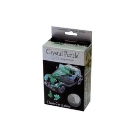 3D Παζλ Crystal Puzzle Κλασικό Αυτοκίνητο Πράσινο