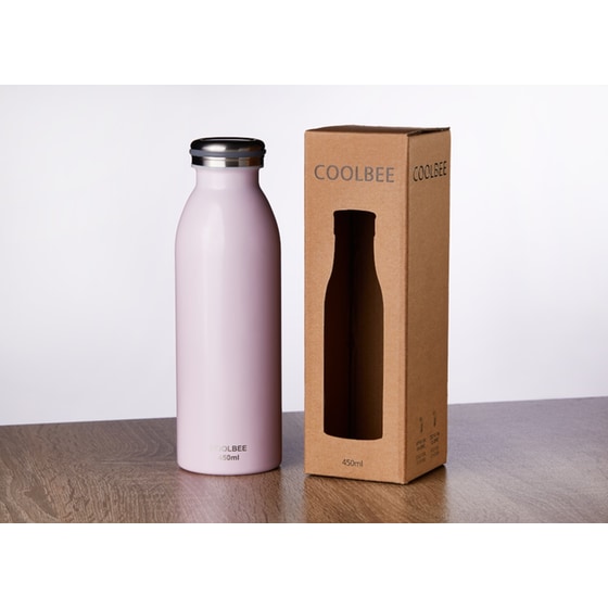 Μπουκάλι Θερμός Αλουμινίου 450Ml Pink image 0