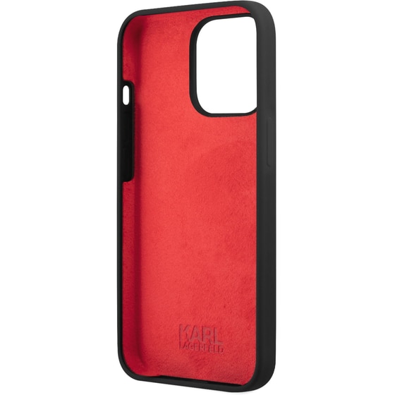 Θήκη Apple iPhone 13 Pro - Karl Lagerfeld Hard Case Stack Logo Back - Black image 3