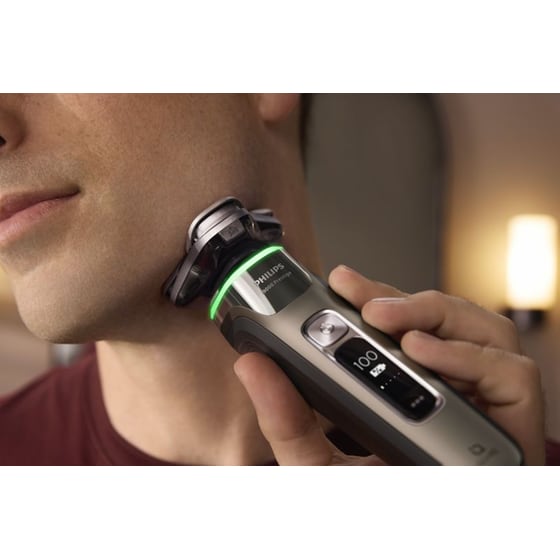 PHILIPS i9000 Prestige X9202/10 για Υγρό και Στεγνό Ξύρισμα Μαύρο Ξυριστική Μηχανή image 7