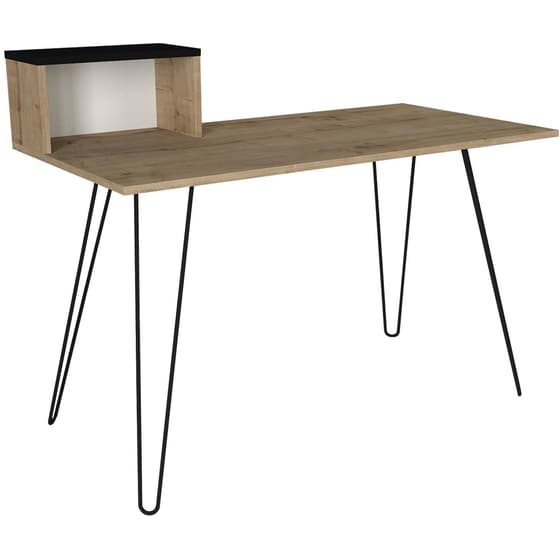 Γραφείο Μελέτης ArteLibre από Μοριοσανίδα 120x60cm - Sonoma/Φυσικό image 0