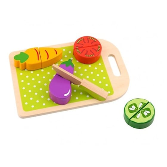 Tooky Toy Ty855 Ξύλινα Σφηνώματα Λαχανικά image 0