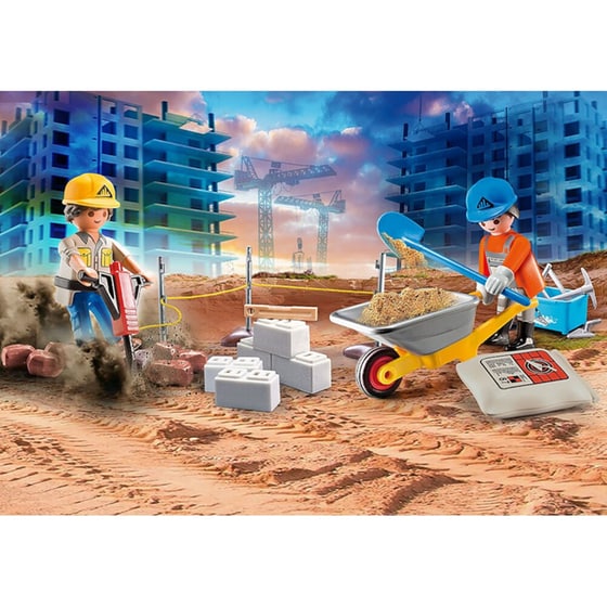 PLAYMOBIL® City Action Maxi Βαλιτσάκι Τεχνικά Έργα (70528) image 3