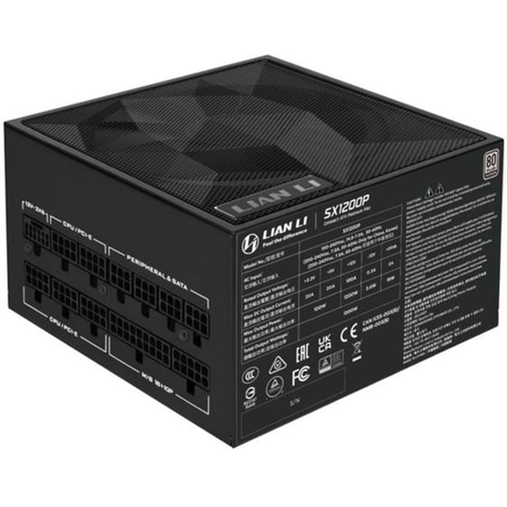 Τροφοδοτικό Υπολογιστή Lian Li SX Platinum 1200W Full Modular 80+ Platinum - Μαύρο image 4