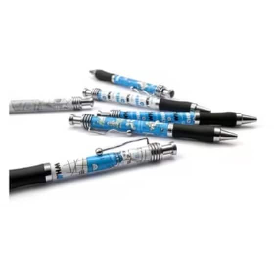 Στυλό Διαρκείας Icons Blue-White Whatathens 0.7mm Μπλε (1 Τεμάχιο) image 1