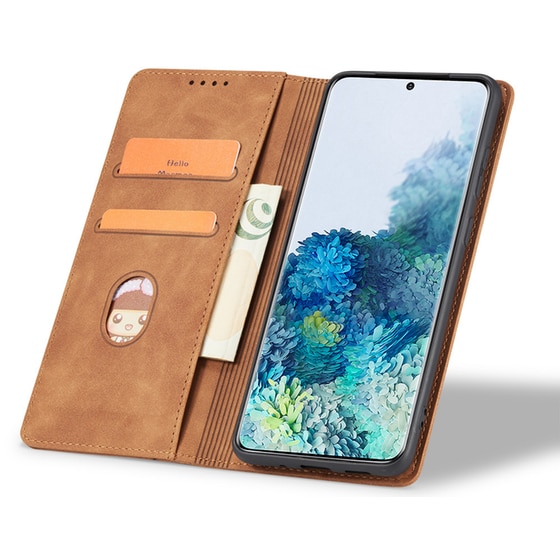 Θήκη Samsung Galaxy A34 - Bodycell Wallet Case - Brown image 1