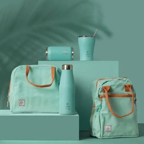 Τσαντάκι Φαγητού Estia Home Art Bermuda Green 7L image 5