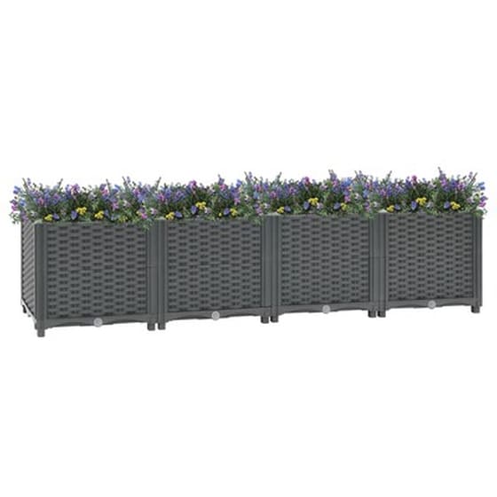 Vidaxl Ζαρντινιέρα 160 X 40 X 38 Εκ. Από Πολυπροπυλένιο image 1