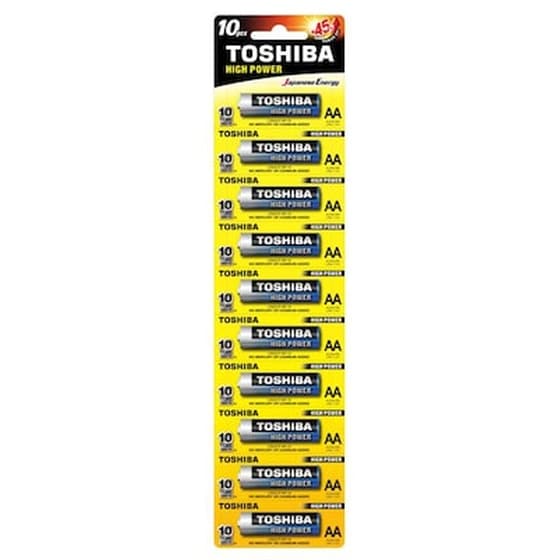 Μπαταρια Αλκαλικη Toshiba Aa Lr6gcp Bp1x 10τεμ image 0