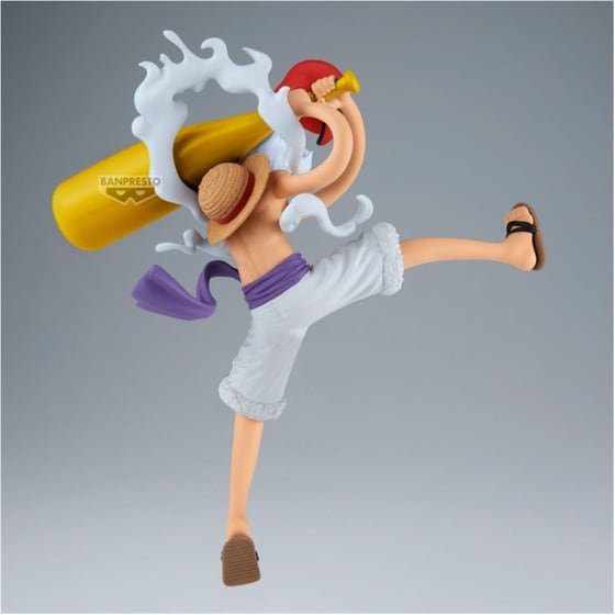 Banpresto Battle Record Collection: One Piece - Monkey D.Luffy (Gear5) Statue (17cm) (71188) image 2