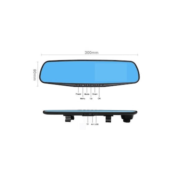 Κάμερα Καθρέπτης Αυτοκινήτου Με Οθόνη Lcd 4.3'' Spm Sj54 image 2
