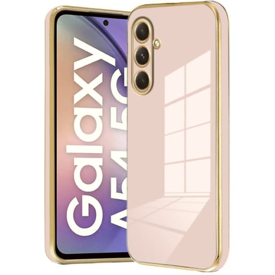 Θήκη Samsung Galaxy A54 - Bodycell Gold Plated - Pink image 0