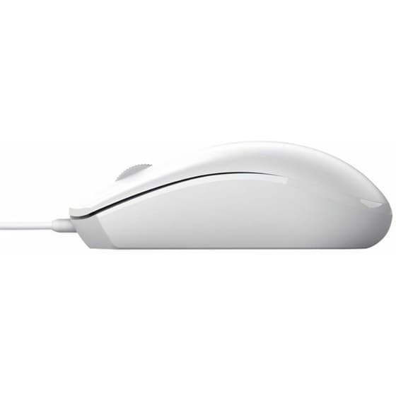 Trust TM-101W Ενσύρματο Ποντίκι Eco White image 1
