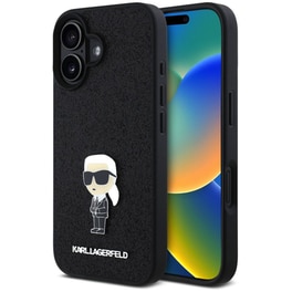 Θήκη Apple iPhone 16 Karl Lagerfeld - Μαύρο