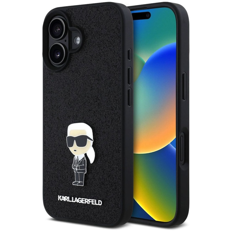 Θήκη Apple iPhone 16 Karl Lagerfeld - Μαύρο