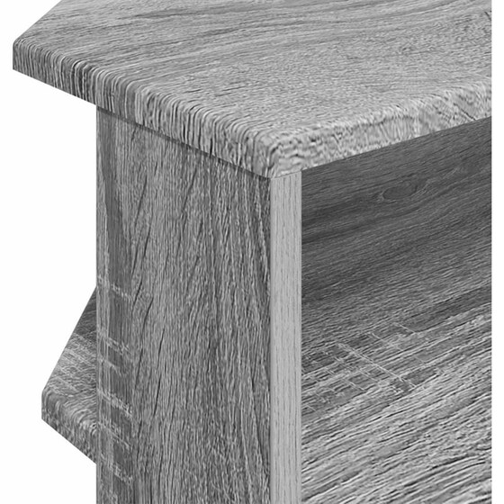 Έπιπλο Τηλεόρασης VidaXL Γωνιακό 102 x 40,5 x 45 cm - Γκρι Sonoma image 7