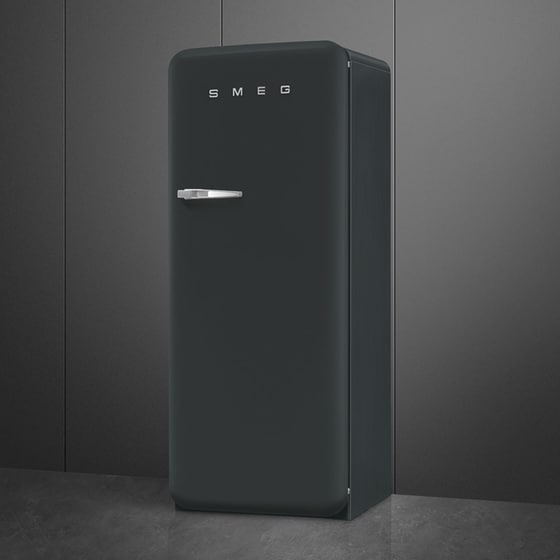 SMEG FAB28RDBLV5 270 Lt Μαύρο Μονόπορτο Ψυγείο image 3
