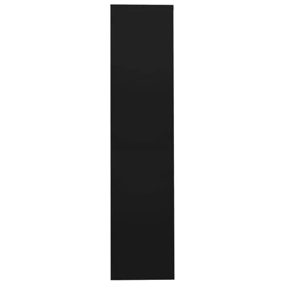 Ντουλάπα Γραφείου VidaXL από Ατσάλι 90x40x180 cm - Μαύρο image 4