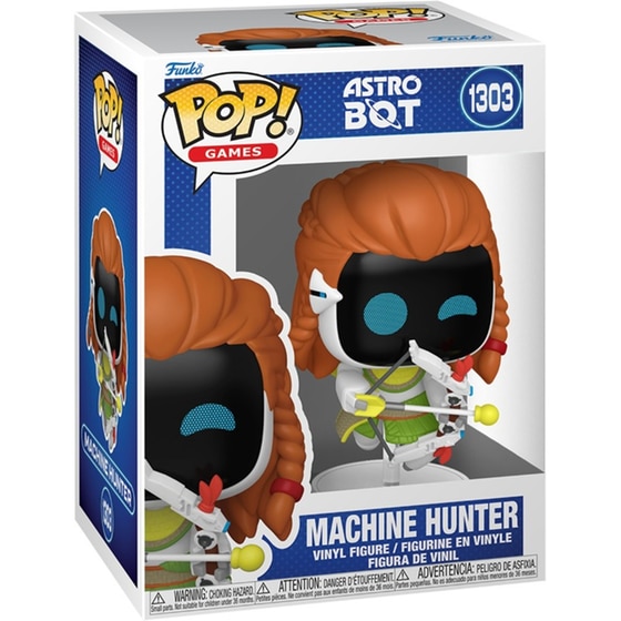Funko Pop! Games: Astro Bot Machine Hunter #1303 image 1