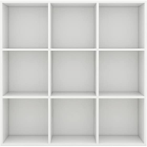 Βιβλιοθήκη VidaXL από Μοριοσανίδα 98x29x97.5 cm - Λευκό image 1