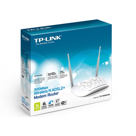 TP-Link TD-W8961ND - Ασύρματο Modem Router 300Mbps image 3