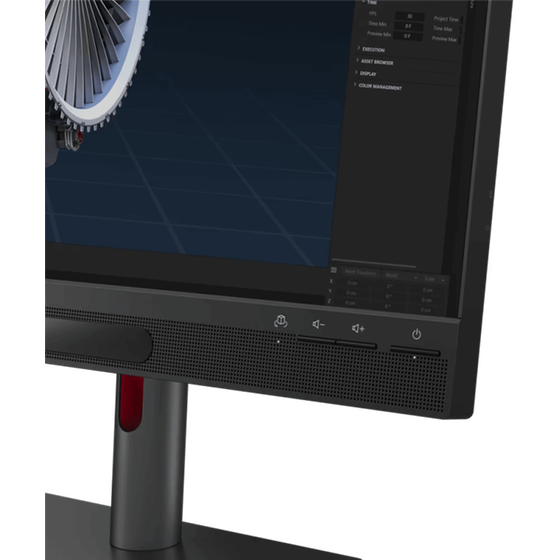 Lenovo ThinkVision 2D / 3D Switchable Monitor 27'' FHD IPS Flat 60Hz 6ms image 5