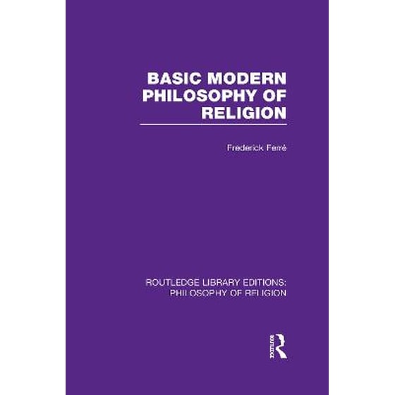 Basic Modern Philosophy of Religion image 0