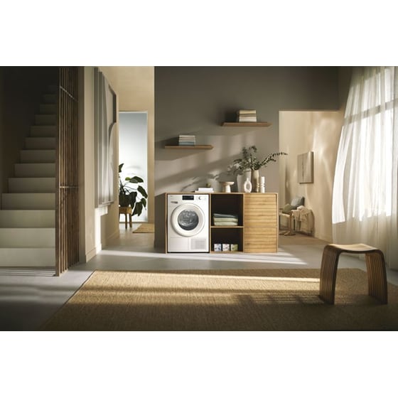 MIELE TSC643WP EcoSpeed 8 kg A+++ με Αντλία Θερμότητας Λευκό Στεγνωτήριο Ρούχων image 3