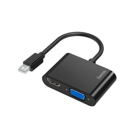 Αντάπτορας HAMA Mini DisplayPort Male σε VGA / HDMI Female
