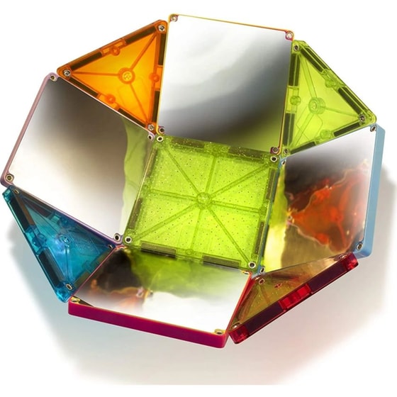 Magna Tiles Stardust Μαγνητικό Παιχνίδι 15 κομματιών image 3