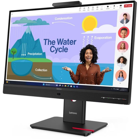Lenovo ThinkVision T24D-4v Monitor 23.8" FHD IPS Flat 120Hz 6ms image 1