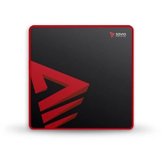 Savio Professional Turbo Dynamic Gaming Mouse Pad Medium - 450 x 450 x 3 mm - Μαύρο/Κόκκινο image 0