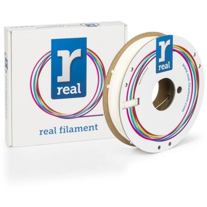 REAL FILAMENTS REAL FILAMENTS νήμα 3D εκτυπωτή PLA Tough - 0.5kg 1.75mm - Λευκό