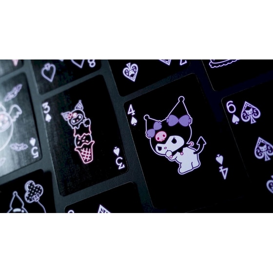 Τράπουλα Bicycle - Kuromi Black, Pink and Purple image 6