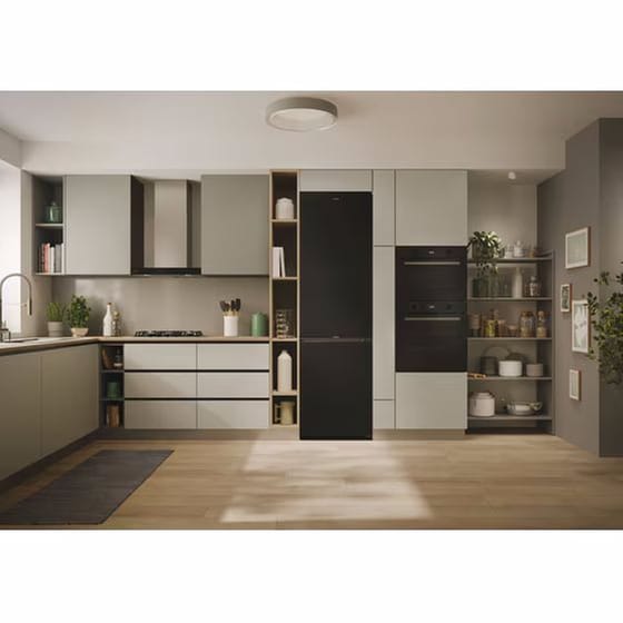 CANDY Fresco ECN2CQTEB206 Total No Frost 409 Lt Μαύρο Ψυγειοκαταψύκτης image 8