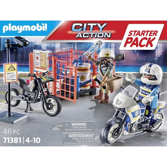 PLAYMOBIL® City Action Starter Pack Αστυνομία (71381) image 5